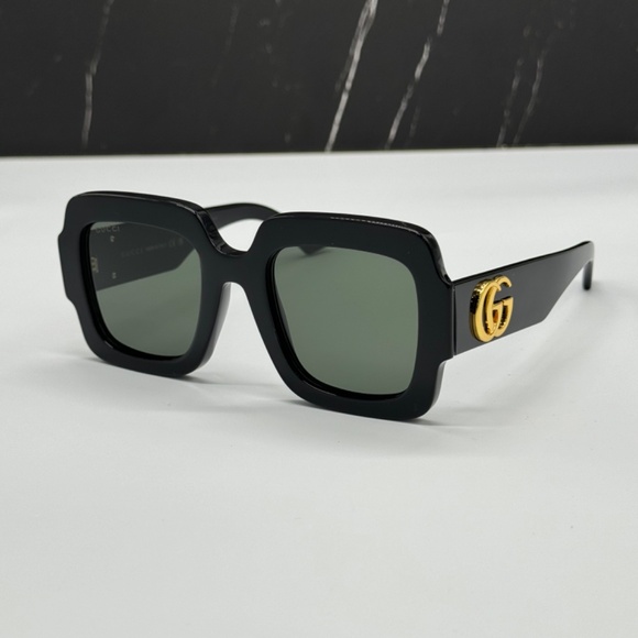 NEW GG1547S 001 GUCCI SQUARE WOMEN SUNGLASSES GUCCI BLACK EYEWEAR main image 11